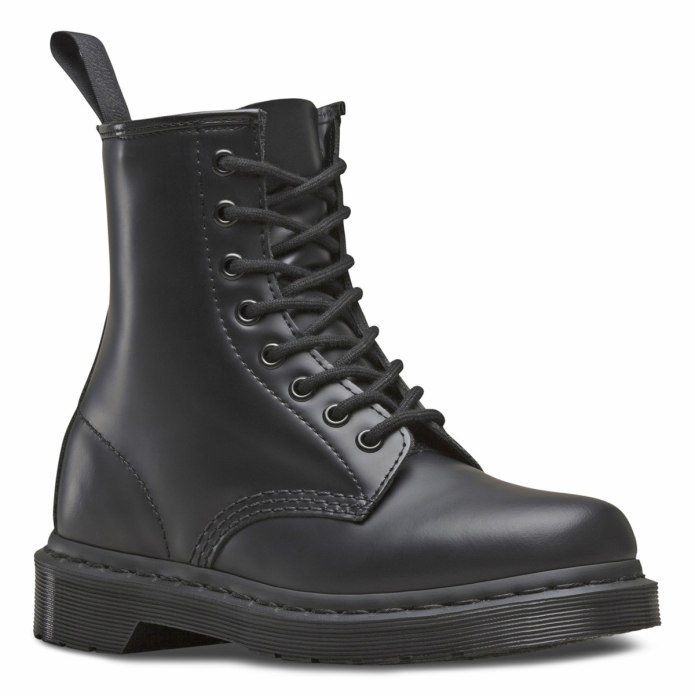 Dr Martens ботинки 1460 mono Black smooth