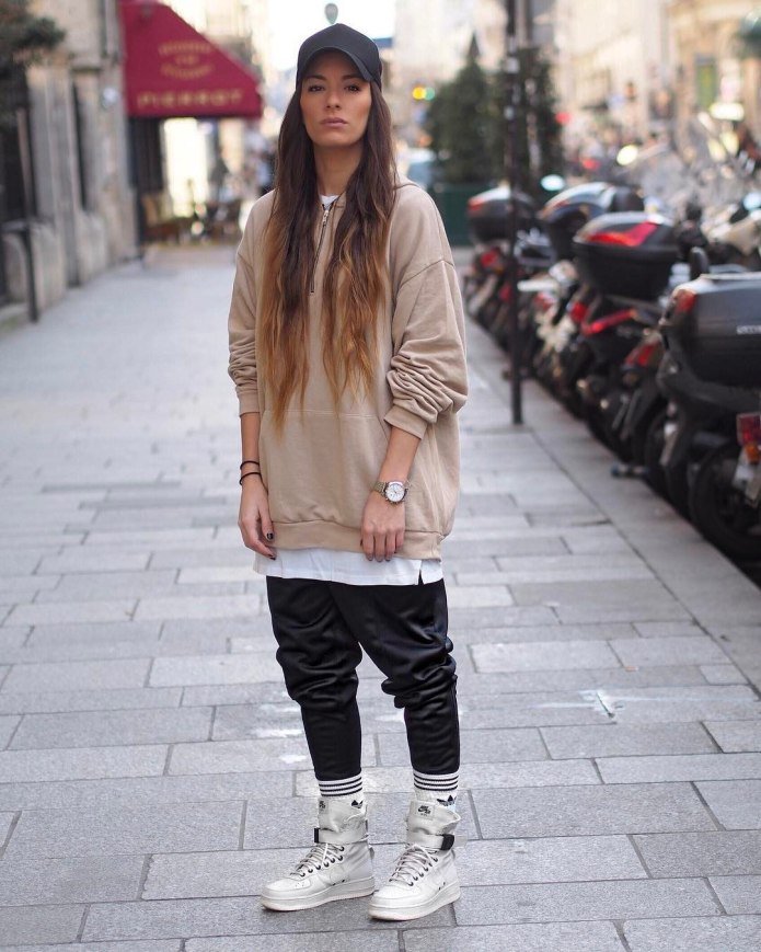 Oversize outfit стиль