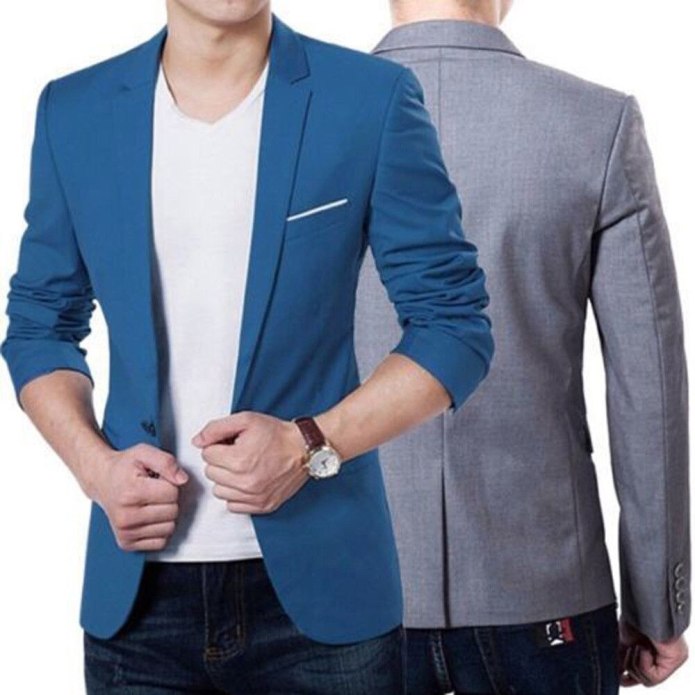 Мужской пиджак Casual Slim Fit