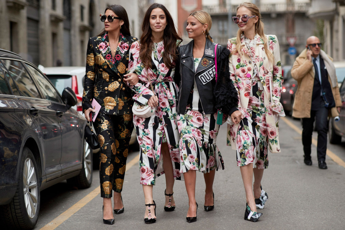 Неделя моды 2021 Милан Street Style