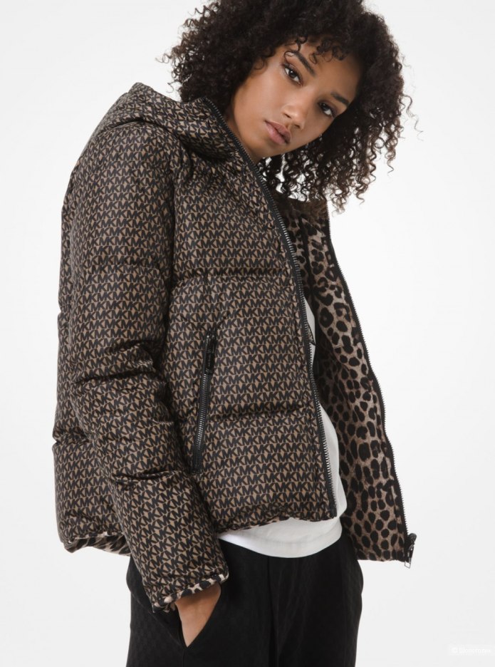 Belted Puffer Coat Michael Kors