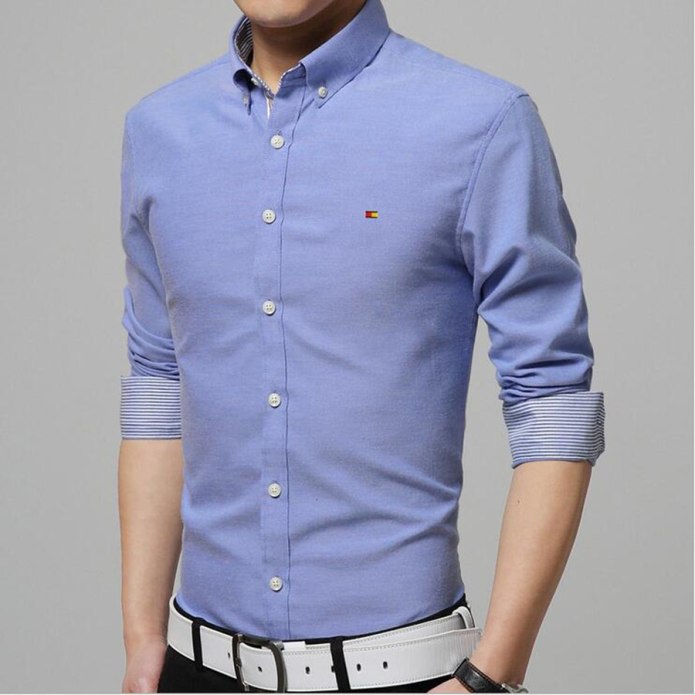 Рубашка long Slim Fit
