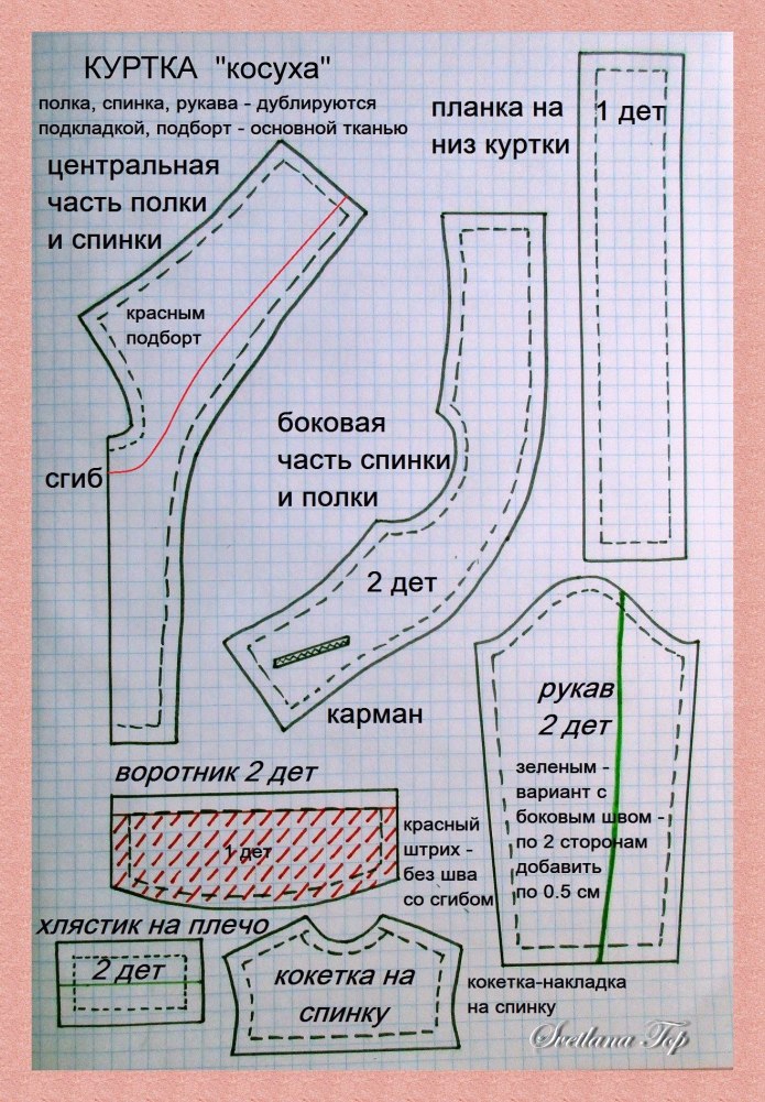 Косуха с рубашкой