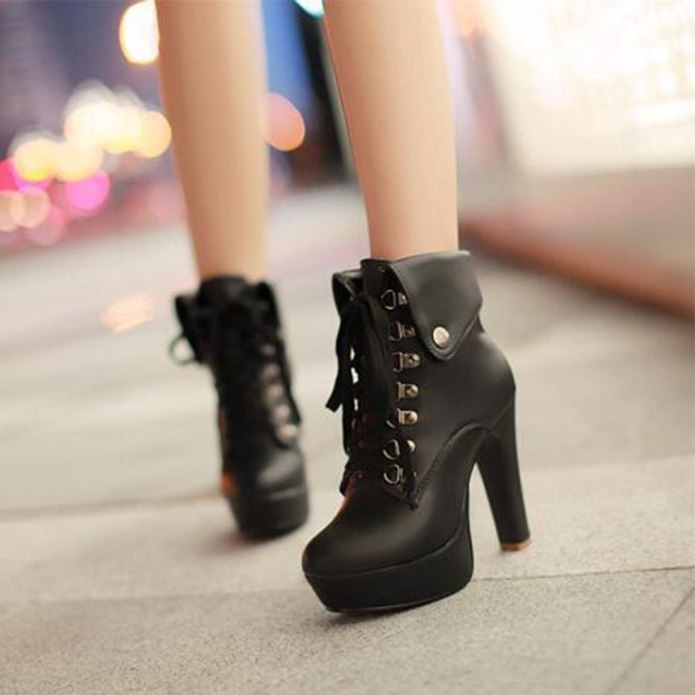 Кожаные ботинки Botas mujer