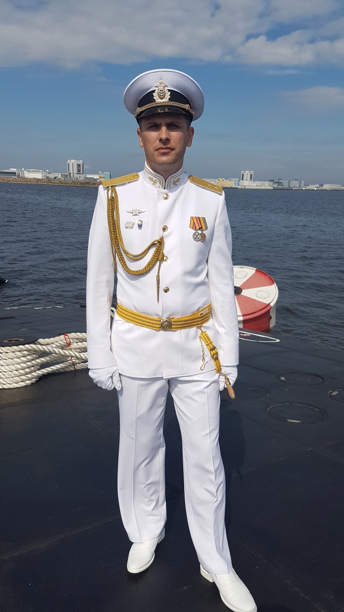 Парадная форма капитана 1 ранга ВМФ России