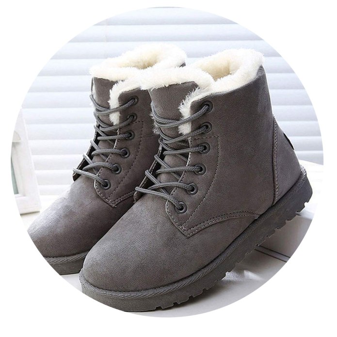 Botas mujer зимние женские ботинки
