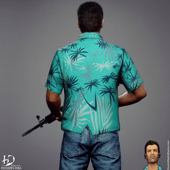 Гавайская рубашка GTA San Andreas