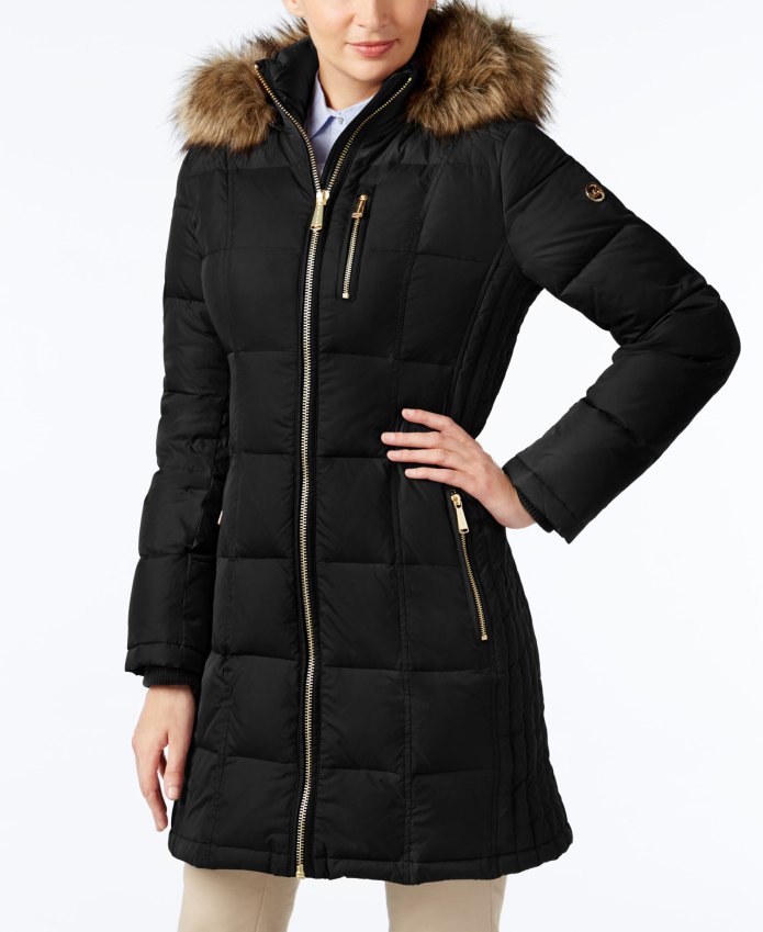 Michael Kors cire Puffer Coat
