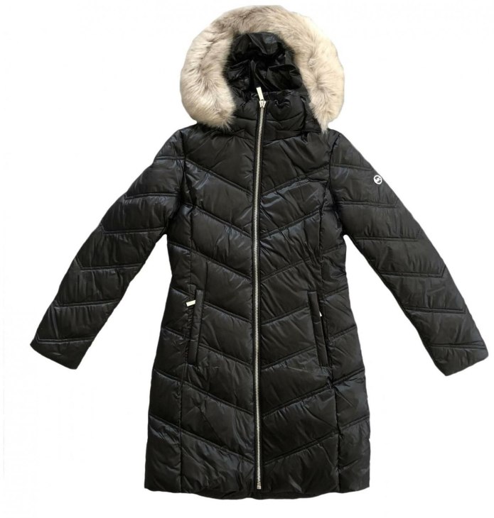 Calvin Klein Shine Hooded Puffer Coat