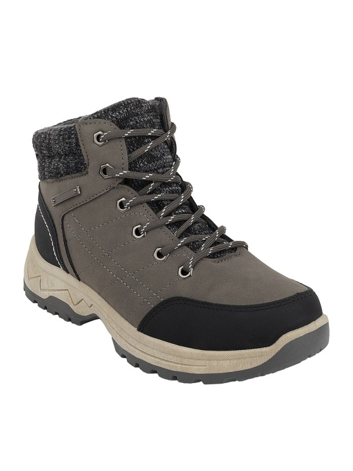 Walkmaxx trend Sneaker Knit Flat Grey 42