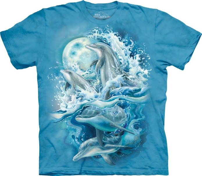 Футболка the Mountain Dolphin Sky