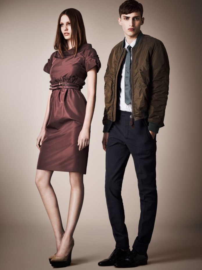 Burberry коллекция зима 2013