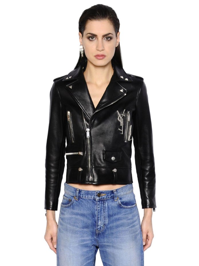 Кожанка Saint Laurent