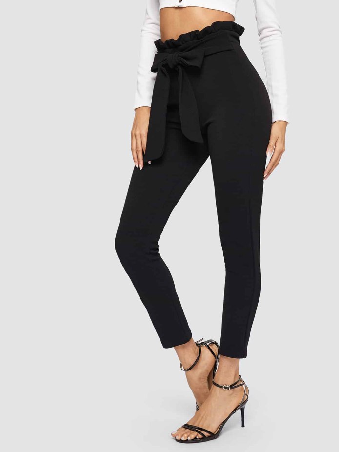 Брюки skinny High Waist