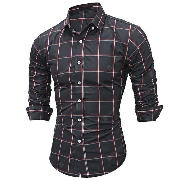 Клетчатая рубашка мужская 2xl