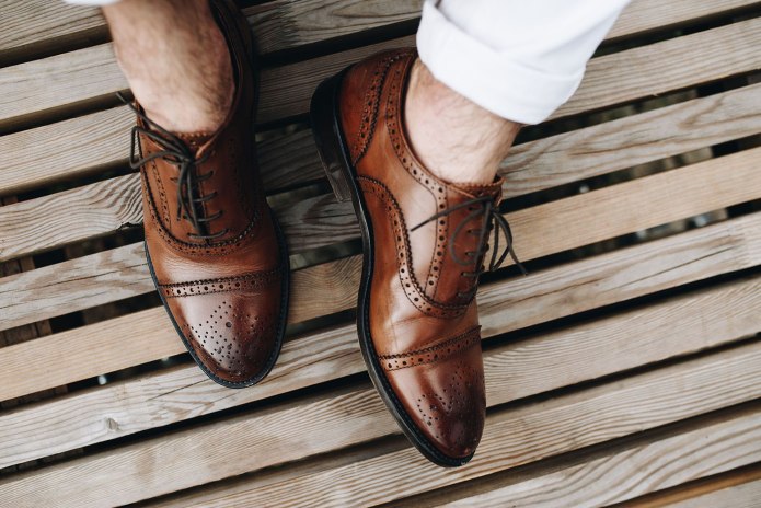 Bottega partenopea / туфли мужские в стиле Броги