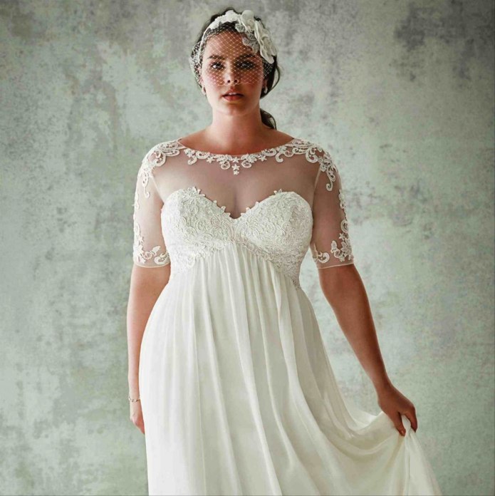 Свадебные платья больших размеров плюс сайз Wedding