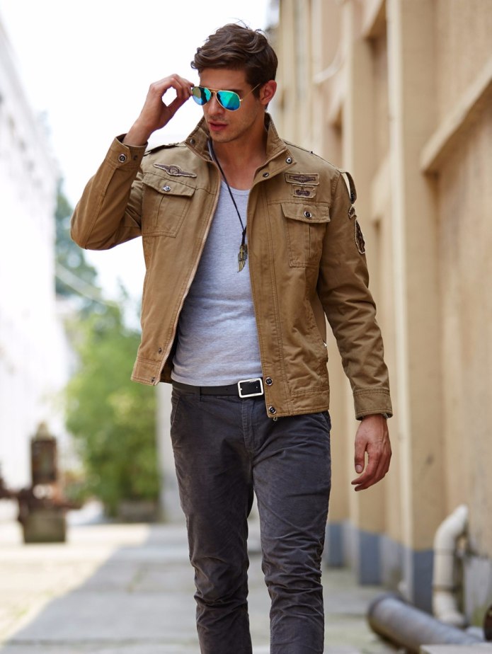 Мужской Кэжуал стиль Street Style