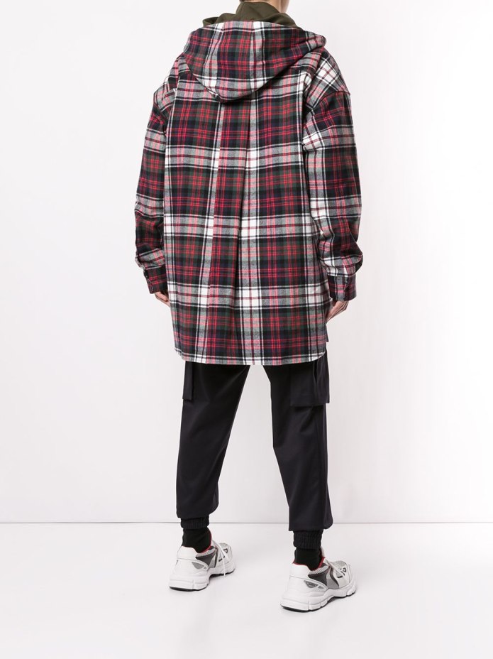 Куртка мужская Oversize клетка