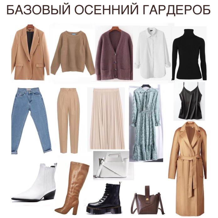 Стильные базовые вещи