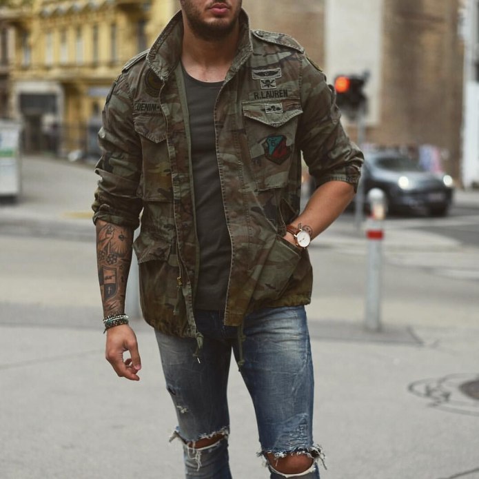 Куртка Military Jacket men 8255