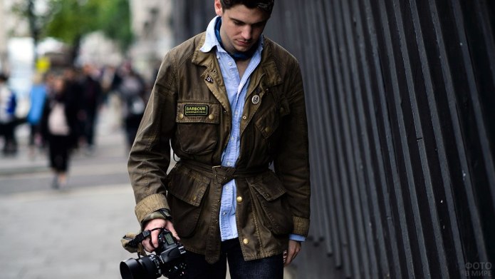 Burberry Brit Military Jacket