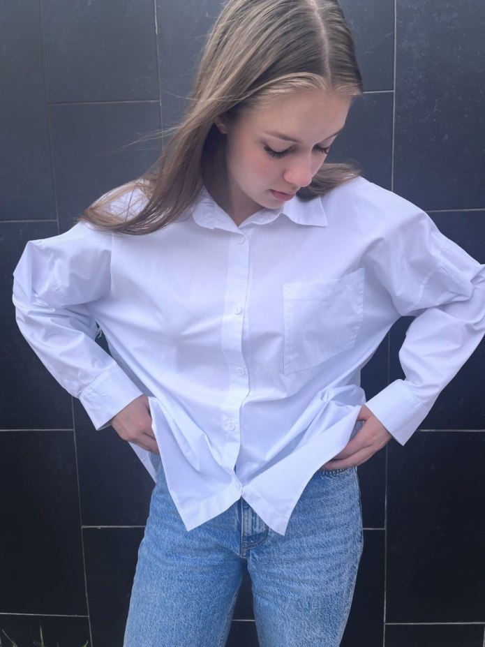 Рубашка мужская в клетку