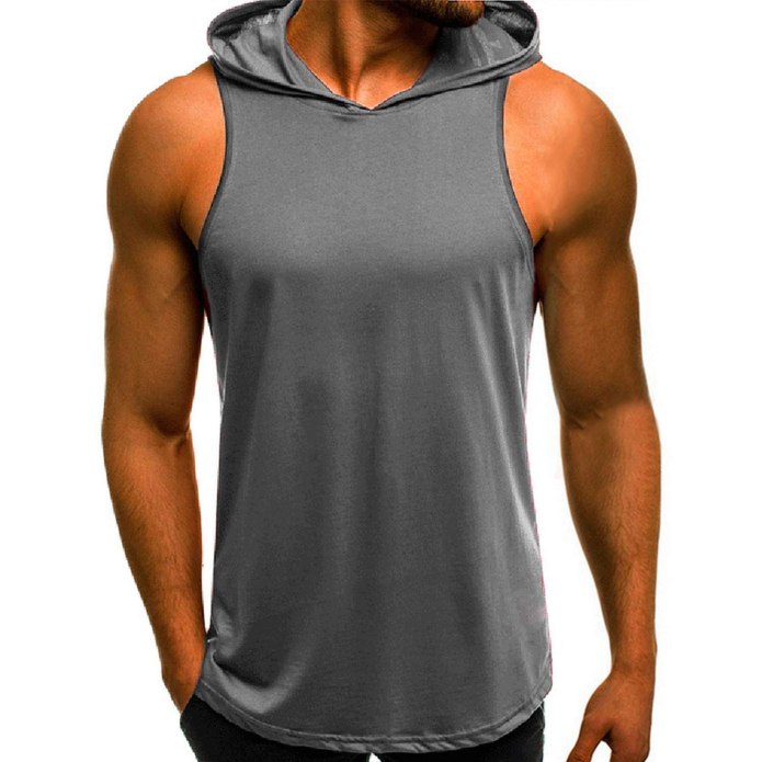 Sleeveless Bodybuilding Hoody