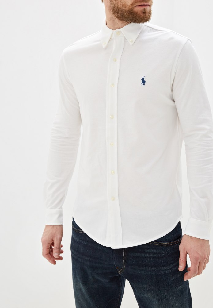 Polo Ralph Lauren белая рубашка