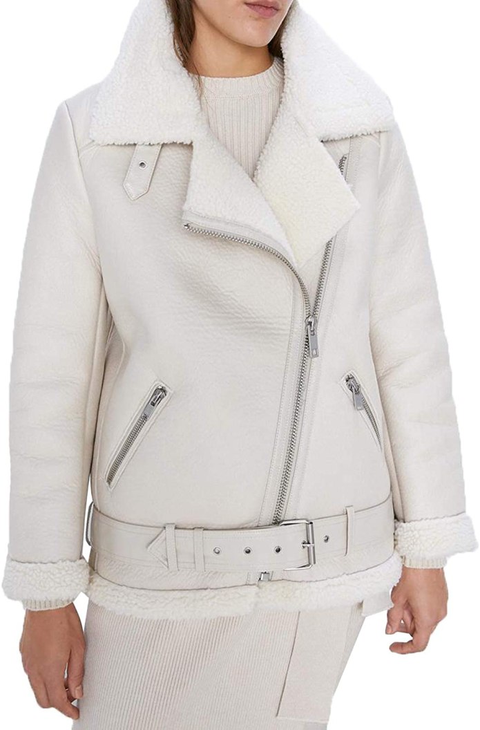 Дубленка Авиатор Zara