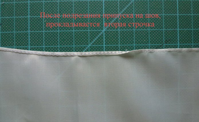 Притачной пояс для юбки