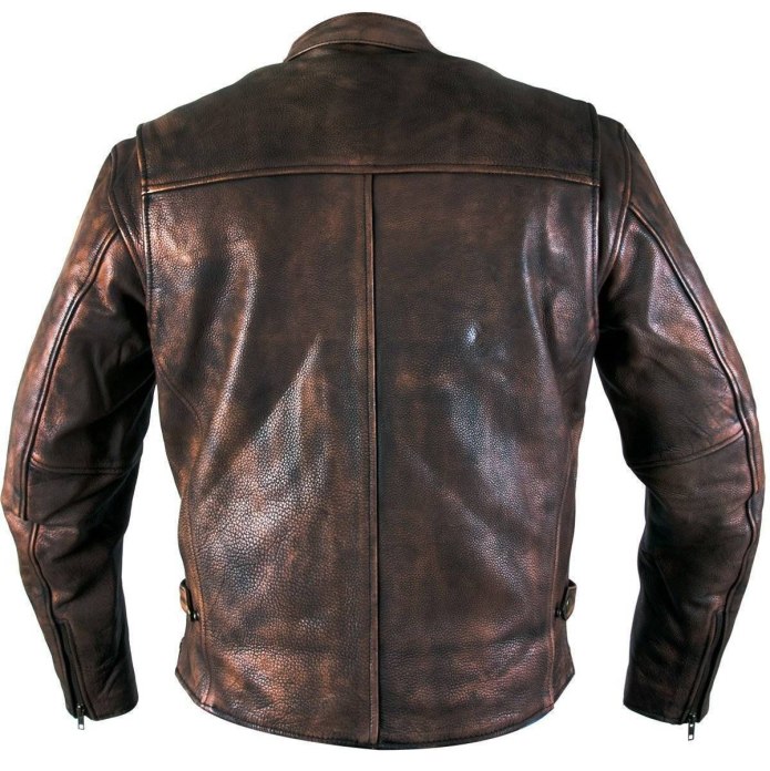 Мотокуртка кожаная Leather TOPGUN Braun