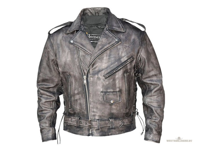 Xelement Classic Biker Black Jacket