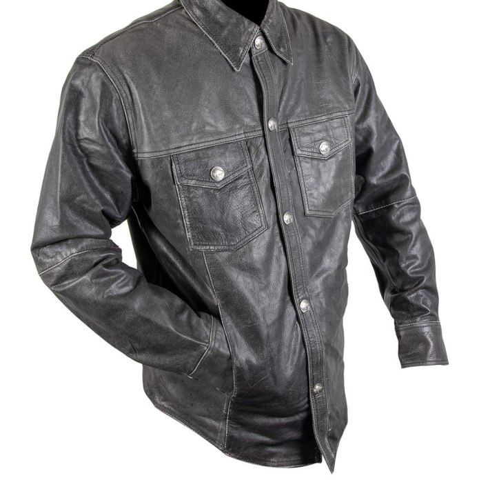 Мотокуртка Xelement Black Bandit Buffalo Leather