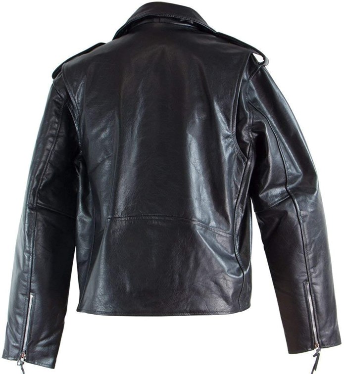 Xelement Classic Biker Black Jacket