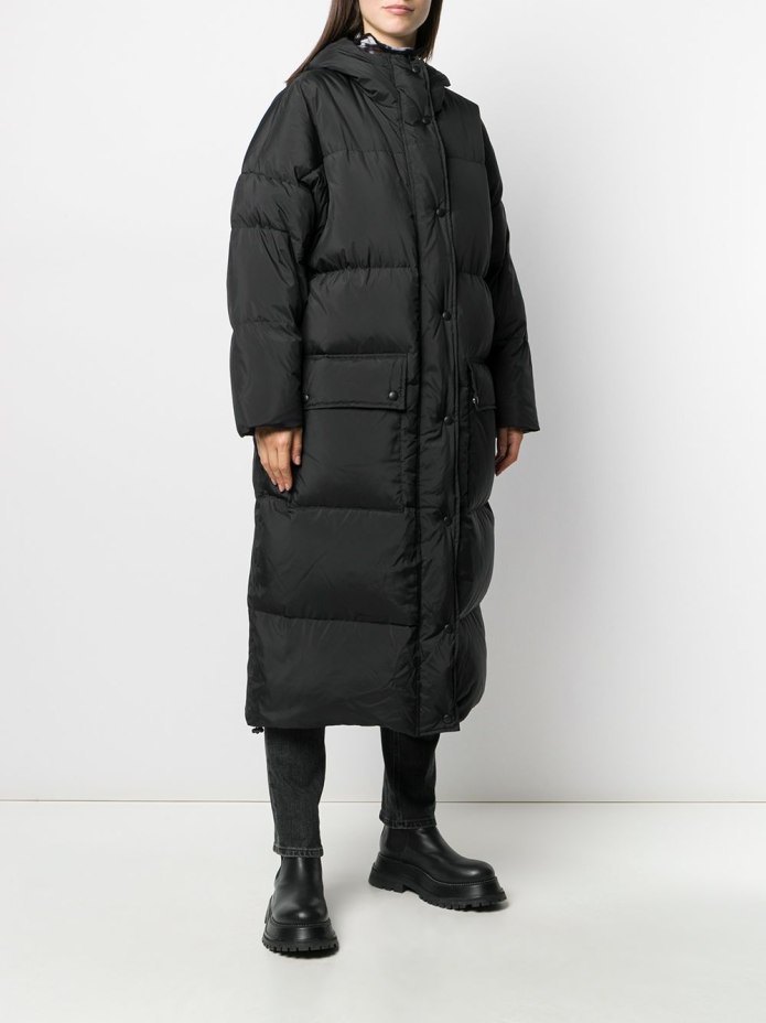 Acne Studios пуховик зеленый