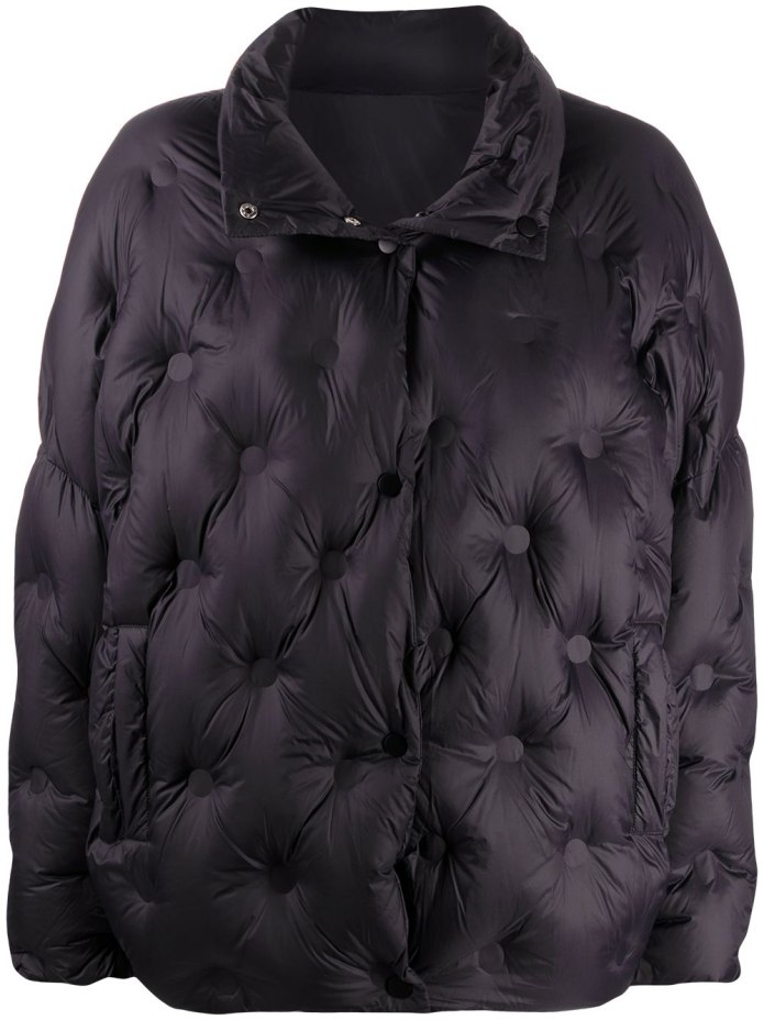Acne Studios пуховик зеленый