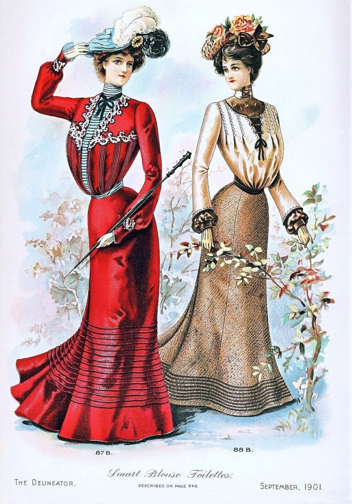 Мода Эдвардианская эпоха 1915