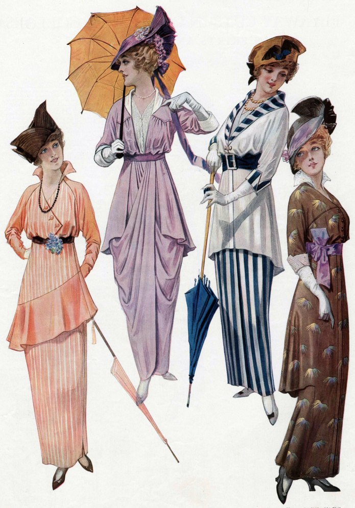 Костюм стиля Модерн (1890—1913 гг.)