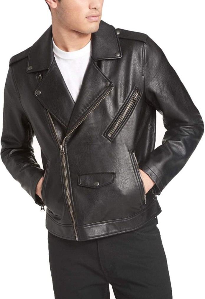 Black Aviator Shearling Jacket