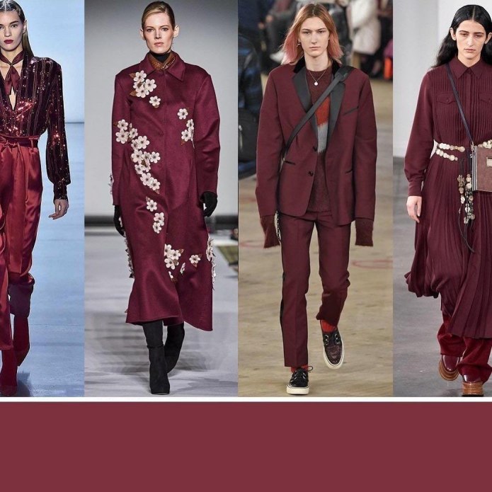 Pantone 2020 осень зима
