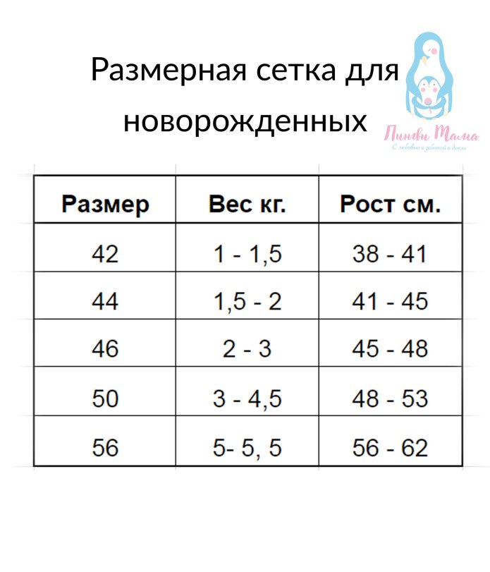 Выкройка слипа для новорожденного 62 размера