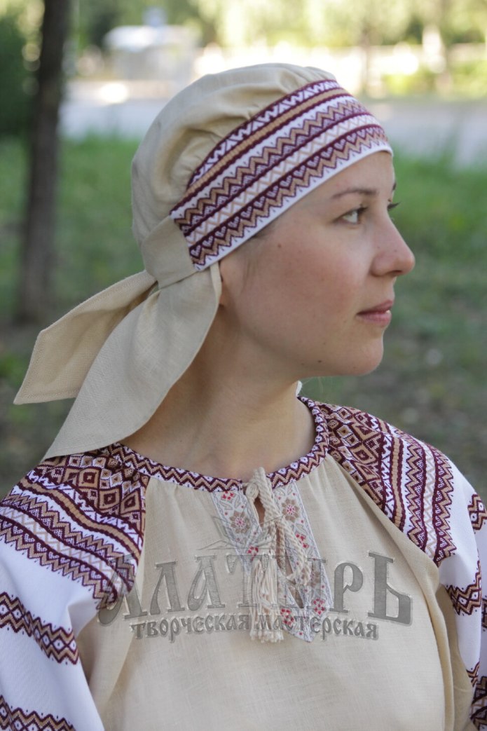 Повойник в древней Руси