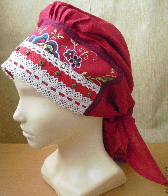 Кокошник сорока повойник