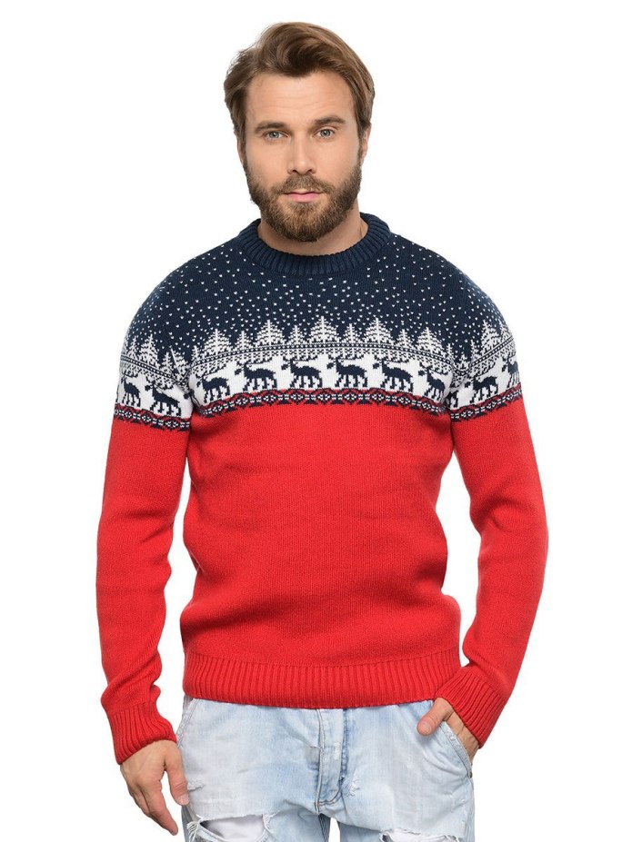 Свитер с оленями/ Family look, vay