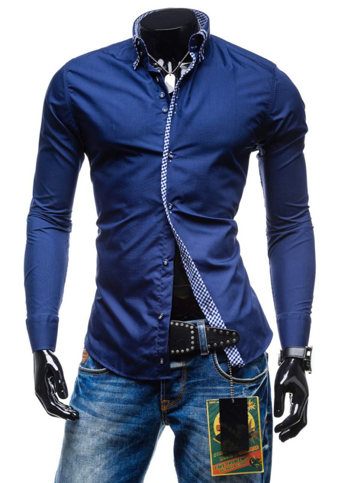 Рубашка long Slim Fit