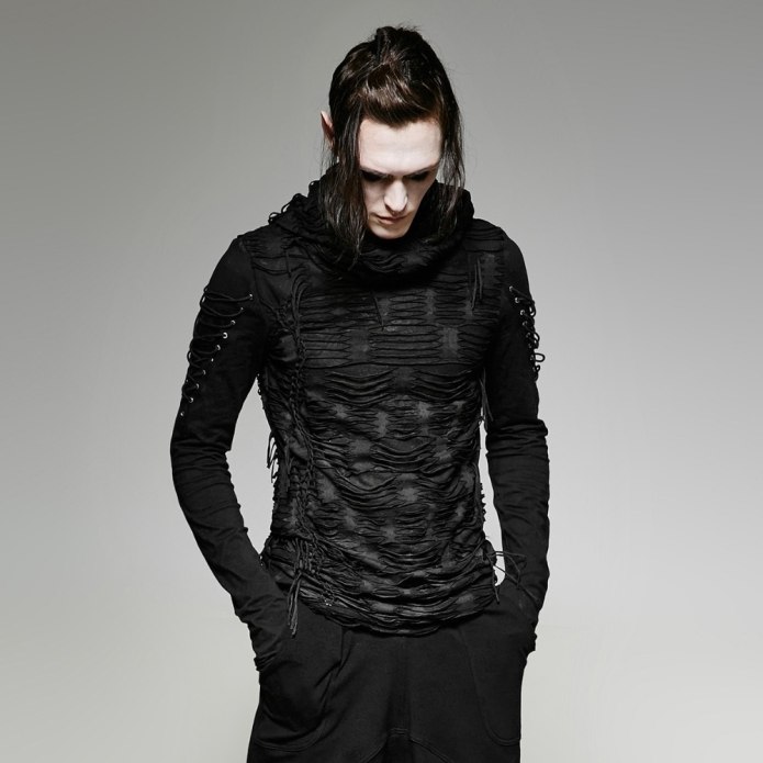 "Рубашка Mephisto" с жабо