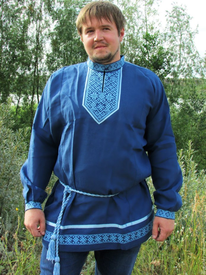 Русская народная косоворотка мужская