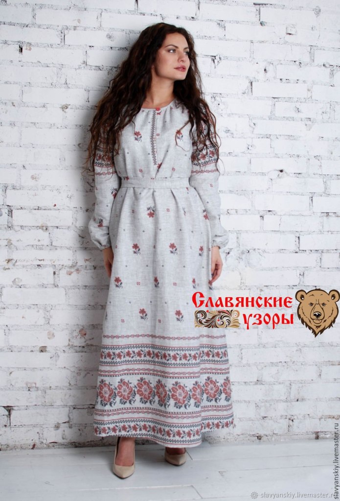 Платье из твида
