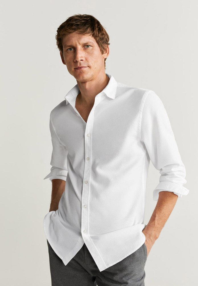 Polo Ralph Lauren белая рубашка Poplin